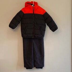 Children’s Place Toddler Boy’s Parka & Snow Bib Set